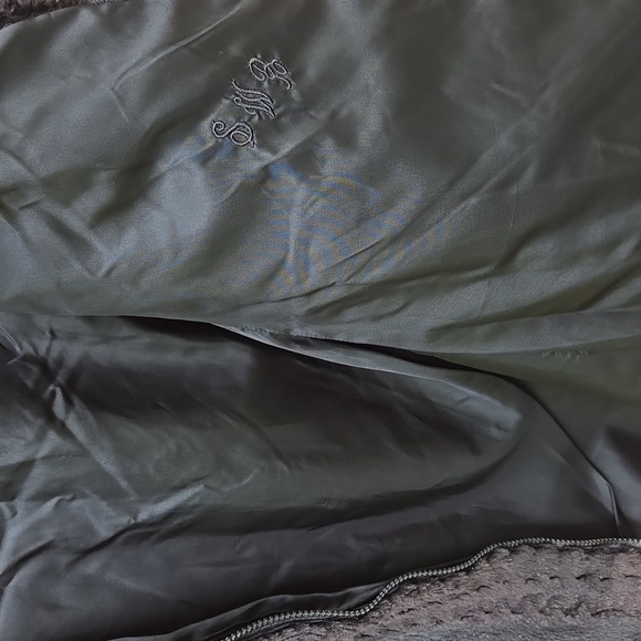 Musi Women's Black Stephanie  Fur Coat Size 8 - Picture 6 of 7